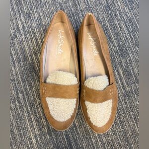 Life Stride Zee Loafer with Sherpa Trim